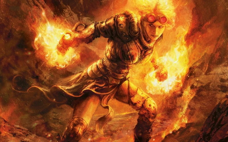 digital art, video, chandra, magic the gathering, video games, digital, 1080P, nalaar, gathering, chandra nalaar, art, games, magic