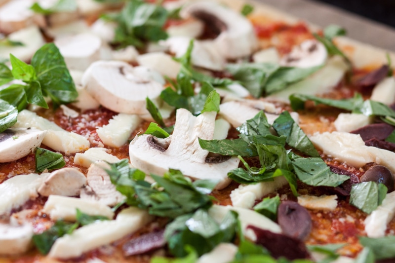 basil, italian, dish, food, italian food, focus, wellbeing, meat, healthy, processed meat, veggie, mushroom, garnish, pork, arugula, healthy eating, food and drink