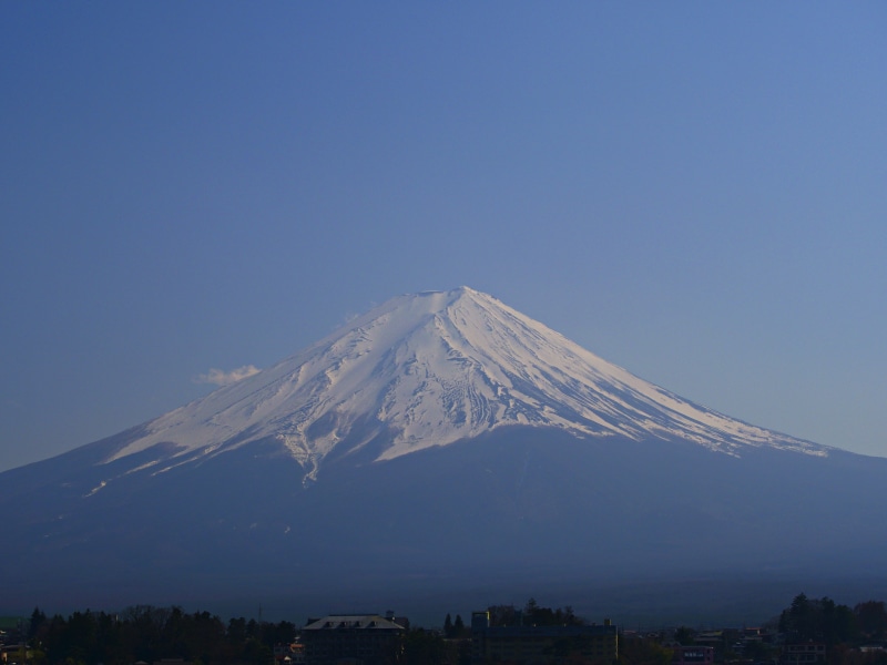 landscape, sky, mountain, mount fuji, scenics - nature, outdoors, beauty in nature, 4K, land, japan, environment, mountain peak, snow, winter, blue, tranquil scene