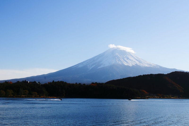 volcanic crater, no people, daytime, body, landscape, volcano, winter, near, beauty in nature, land, lake, 1080P, power in nature, outdoors, fuji san
