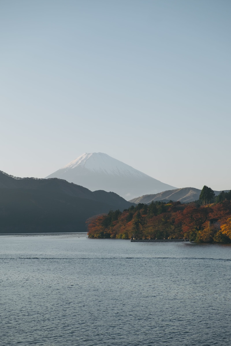 water, river, volcanic Crater, sea, photography, no People, mount fuji, mountain Peak, sky, mount, beauty In Nature, day, mountian, haze, nature, forest