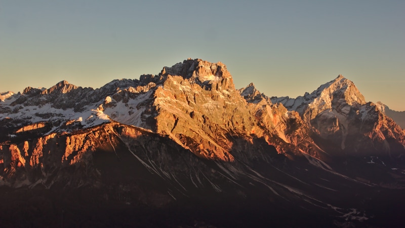 sunlight, golden, landscape, winter, hour, scenics - nature, mountain Peak, outdoors, cold temperature, Sunset, hiking, clear, scenics, sky, rock, Sorapiss