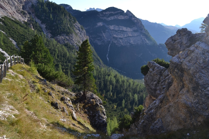 river, natural, scenics - nature, backpacker, coniferous tree, landscape, fitness, no people, one, extreme, environment, training, sky, jog, healthy, trip