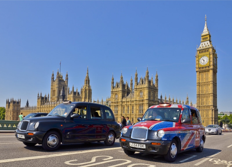 nature, london cab, built structure, united kingdom, england, westminster, mode of transportation, union jack, clock tower, travel destinations, transportation