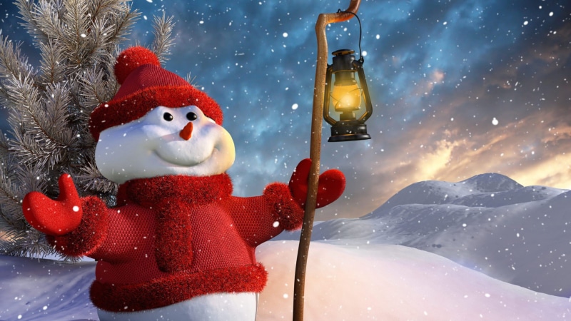 figure, 1080P, greeting, winter, snowflake, happy, star, festive, christmas, gift, cold, drawing, graphic, hat, smile, cartoon, cute, fun, scarf, card