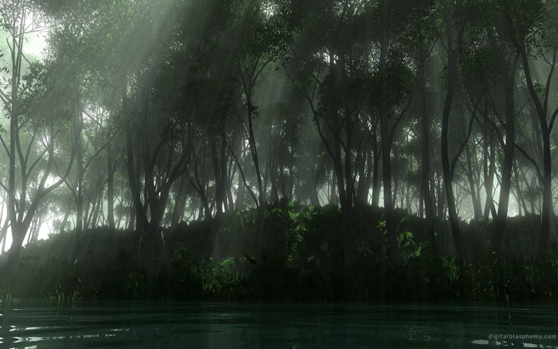 hd, x, trees, forests, nature, icy, digitized, seasons, sweltering, photo, amazonia, 1080P, siberia, art