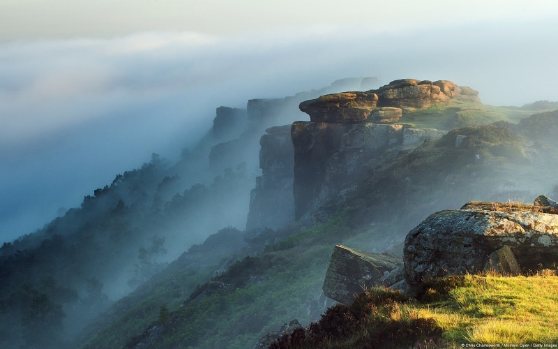 no people, england, tranquil scene, november, day, rock, 1080P, rock - object, bing, rock formation, solid, cloud - sky, lawn, scenics - nature, non-urban scene