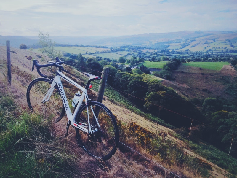road, day, mode of transportation, boardman, derbyshire, stationary, plant, outdoors, sky, united kingdom, environment, land, landscape, bike, soil, field