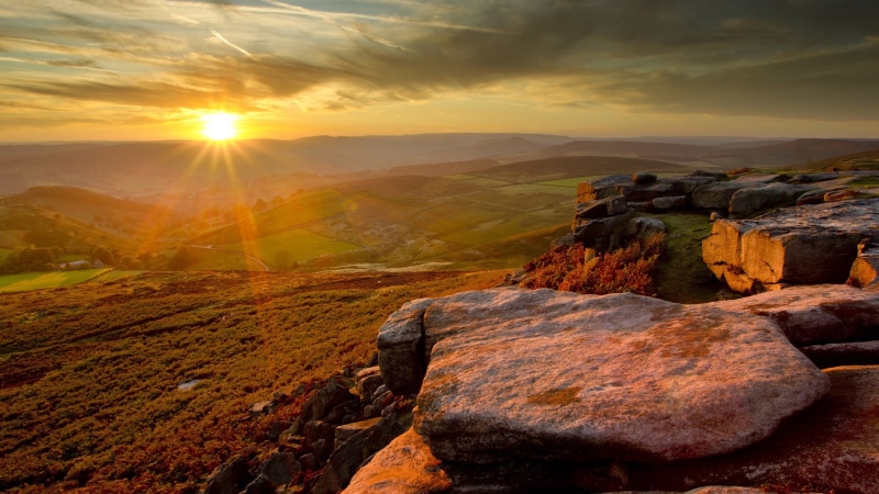 peak, landscapes, national, 1080P, park, district, england