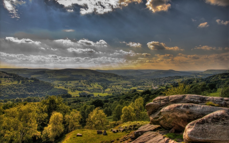 nature, hope, valley, hdr, 2K, high dynamic range, landscape