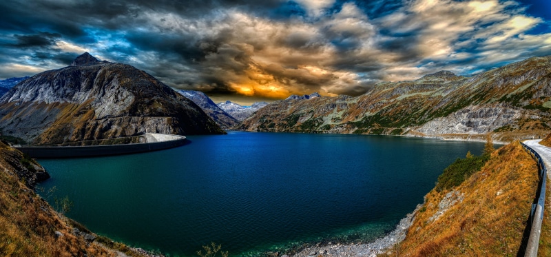 malta power plants, tranquility, energy generation, land, austria, 8K, tranquil scene, sky, beauty in nature, travel destinations, outdoors, tourism, environment