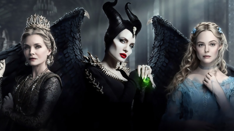 5K, Angelina Jolie, Movie, Michelle Pfeiffer, Maleficent, Elle Fanning