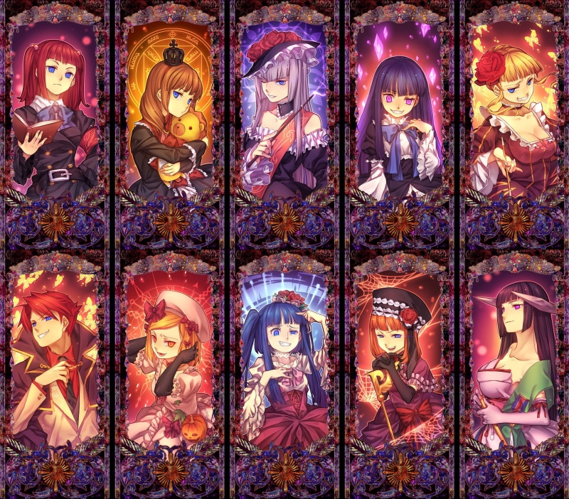 witches, eva beatrice, augustus, lambdadelta, umineko, koro, virgilia, battler, ushiromiya, bernkastel, ange, frederica, beatrice, featherine, aurora, furudo