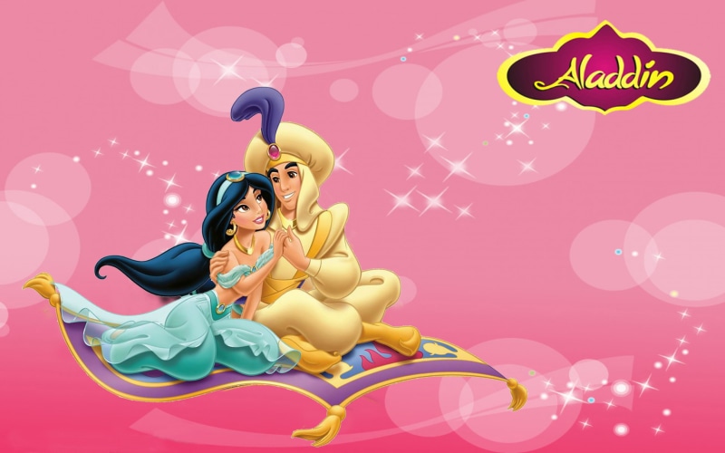 carpet, walt, hd, disney, jasmine, aladdin, magical, princess, 1080P