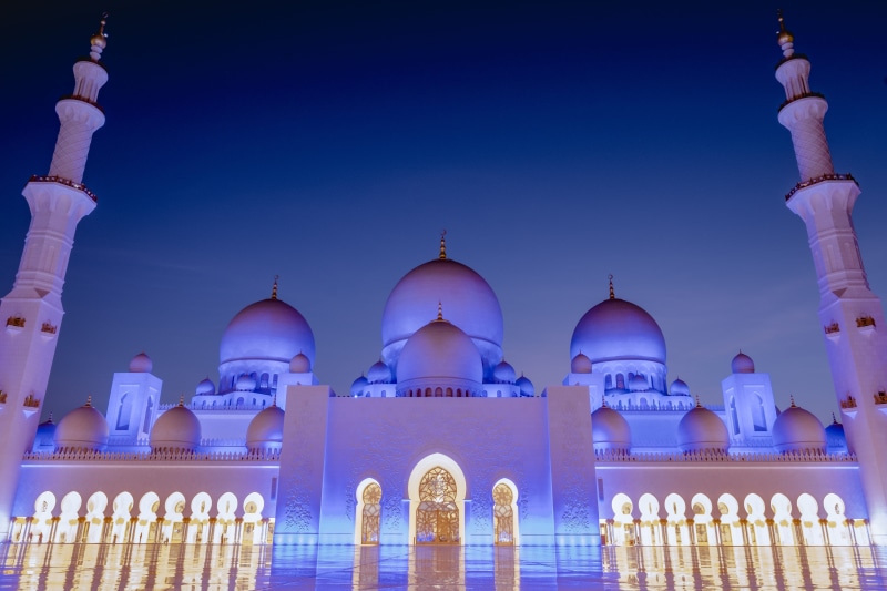 nature, dome, city, belief, 5K, mosque, travel, place of worship, travel destinations, muslim, the past, sky, built structure, orient, history, no people