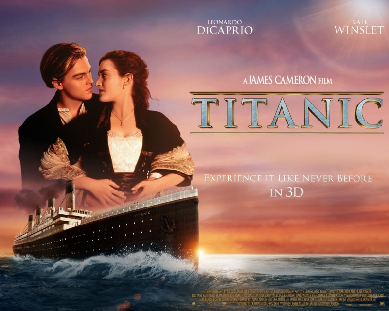 love, young adult, outdoors, two people, smiling, positive emotion, couple - relationship, emotion, people, Titanic, water, women, females, 720P, sky
