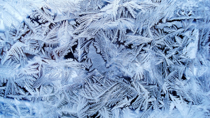 ice crystal, snow, nature, window, frosted glass image 4k, backgrounds, frozen, indoors, close-up, textured, full frame, pattern, no people, blue, winter