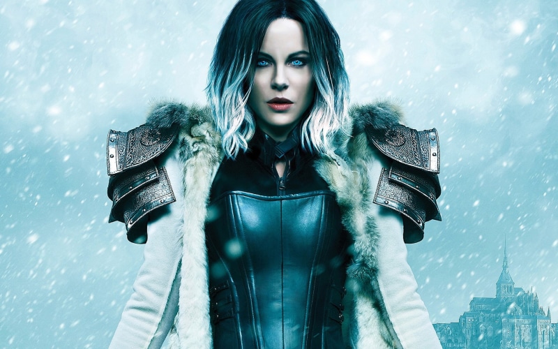 vampire, Kate Beckinsale, 1080P, coat, hairstyle, costume, fantasy, look, girl, the film, fiction, winter, Underworld: Blood Wars, Underworld: blood War