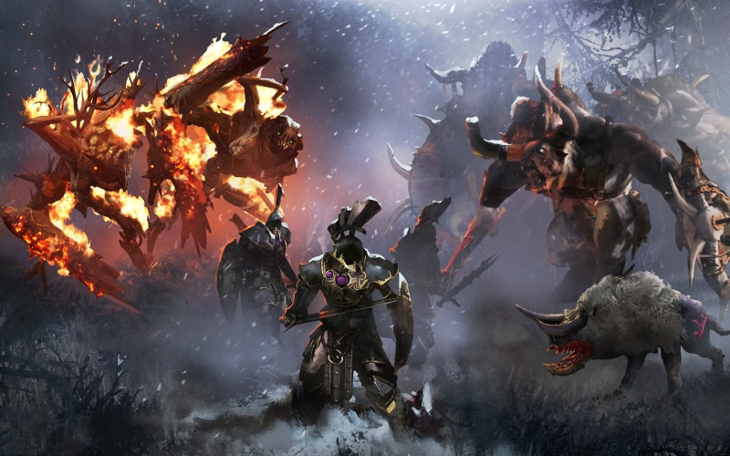 Total War: Warhammer, Fantasy, Regiments of Renown, Total War, Norsca (Total War: Warhammer), 1080P