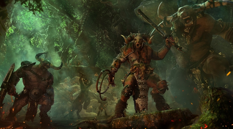 armed forces, day, videogame, belief, tree, total war, Beastmen, Game, Warhammer, no people, Games, art and craft, creativity, 4K, male likeness, war
