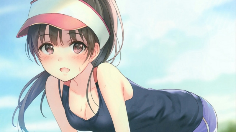 day, 720P, anime, young women, lifestyles, real people, anime girls, young adult, outdoors, focus on foreground, solo, front view, looking at camera, beautiful woman