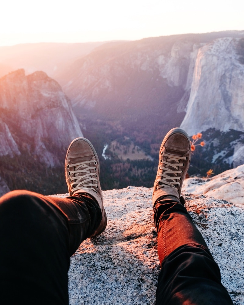 one man only, hiking Boot, human limb, human Foot, daytime, person, outdoors, lifestyles, shoe, top, sunrise, personal perspective, man, hiking, sitting