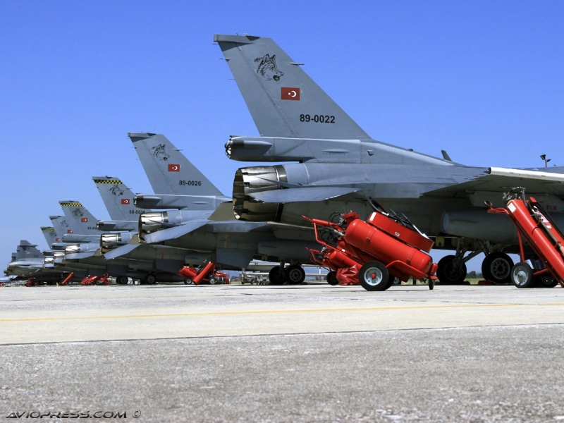 General Dynamics F-16 Fighting Falcon, military aircraft, aircraft, jet fighter, 720P, Turkish Armed Forces, Turkish Air Force