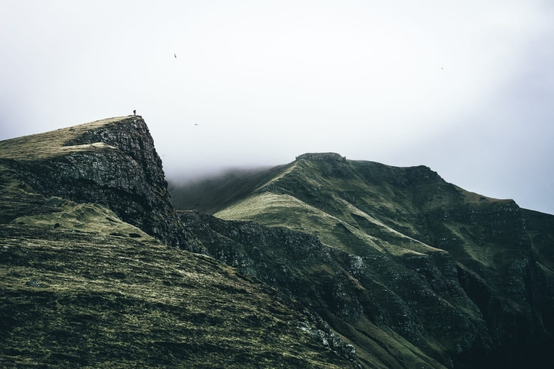 environment, mountains, no people, rock, sheet, day, mountain, mist, rain, black, bed, travel, low angle view, sky, 720P, non-urban scene, outdoors, mountain peak