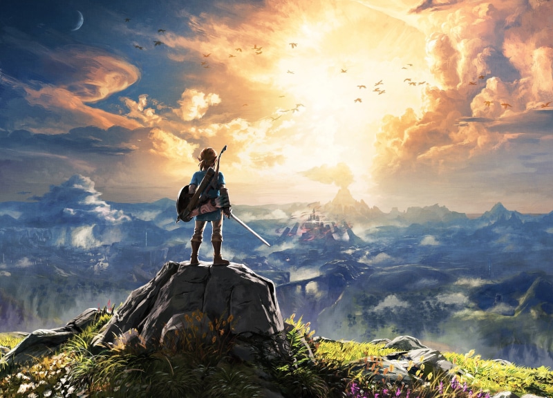 The Legend of Zelda: Breath of the Wild, video games, The Legend of Zelda, 4K, Link, botw