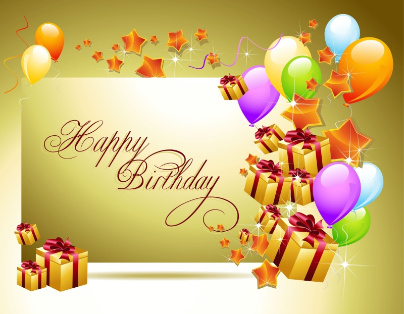 4K, happy, holiday, celebration, birthday