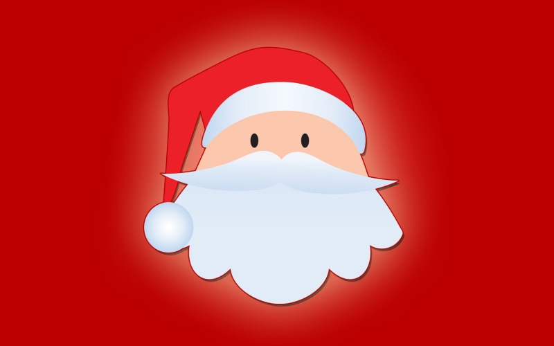 red background, christmas, holiday, background, santa claus, claus, santa, red, 720P