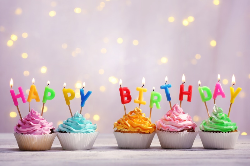 Candle, Holiday, Cupcake, Happy Birthday, Birthday, 5K