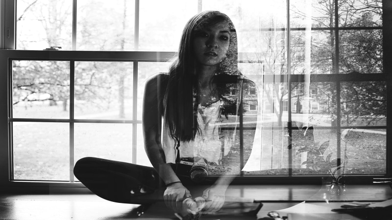 females, jacket, white, window, one person, real people, casual clothing, indoors, young women, glass - material, s, men, women, black, young adult, double exposure