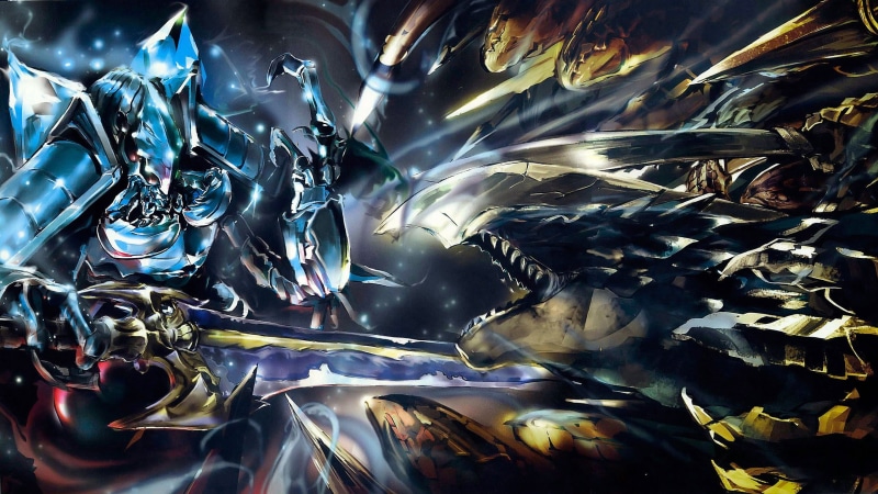 close-up, fish, Rizādoman, marine, school of fish, animal themes, 2K, Overlord (anime), abstract, backgrounds, Lizard Man, vertebrate, nature, shiny, water