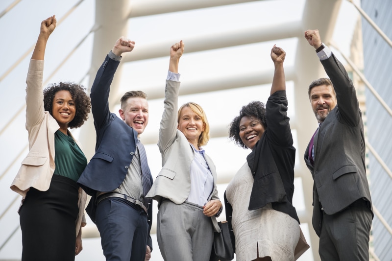 friends, adult, accomplishment, people, human arm, cheerful, business, team, excitement, human limb, togetherness, partnership, celebration, corporate