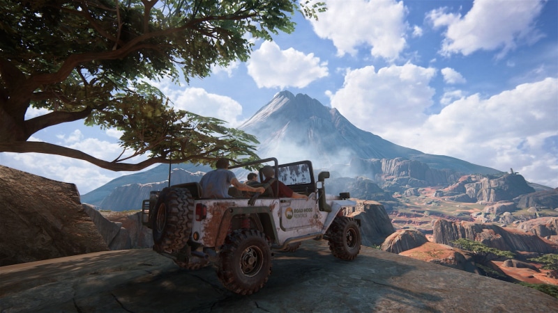 application, PlayStation 4, mountain range, landscape, cloud - sky, mountain, end, beauty in nature, nature, sunlight, environment, s, day, land, no people