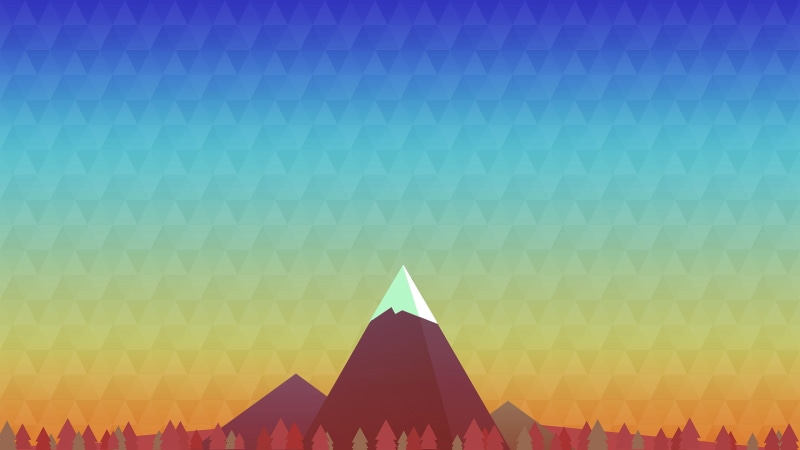 art, 1080P, pyramid, illustration, digital/artwork, polygon, mountains, abstract, hd
