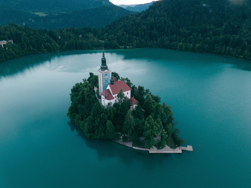 nature, drone view, scenics, water, town, 4K, river, tree, castle, photography, drone photography, outdoors, vacations, view, summer, beauty In Nature