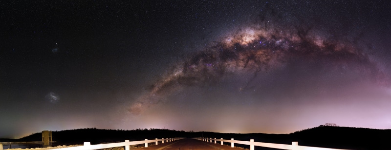 Nikon, time, star - Space, space  night, western, galaxy, road, night photography, perth, DSLR, magellanic clouds, Western Australia, Western Australia