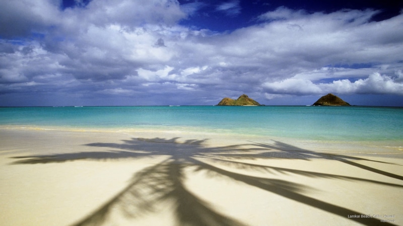 beach, oahu, hawaii, 2K, Beaches, lanikai