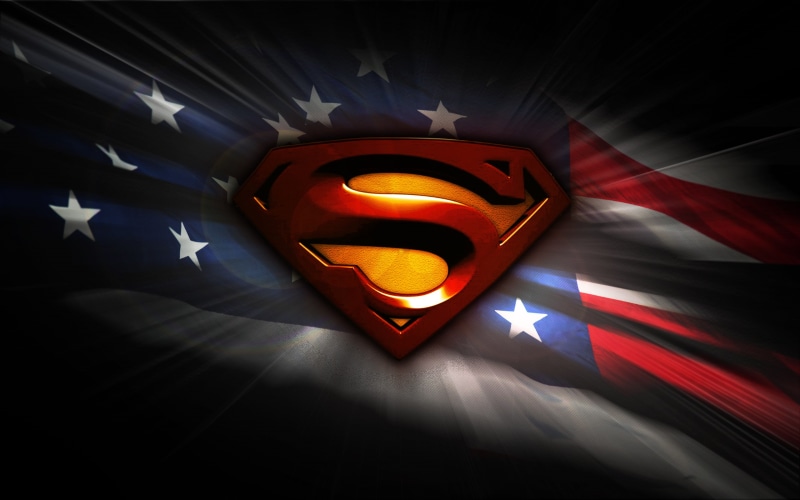 Flag of the United States, Logo, flag, america, 2K, HD, Superman, USA National Flag