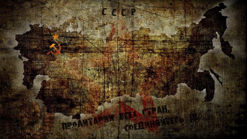 dirty, cccp, illustration, art and craft, cartography, symbol, architecture, damaged, red, weathered, flag, stained, 1080P, the Soviet Union, bad condition