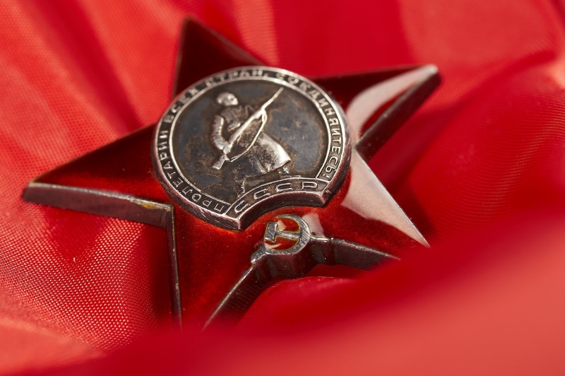 Soviet Union, clock face, watch, still life, wristwatch, USSR, accuracy, no people, close-up, man made, military, red army, table, decort, time, red, minute hand