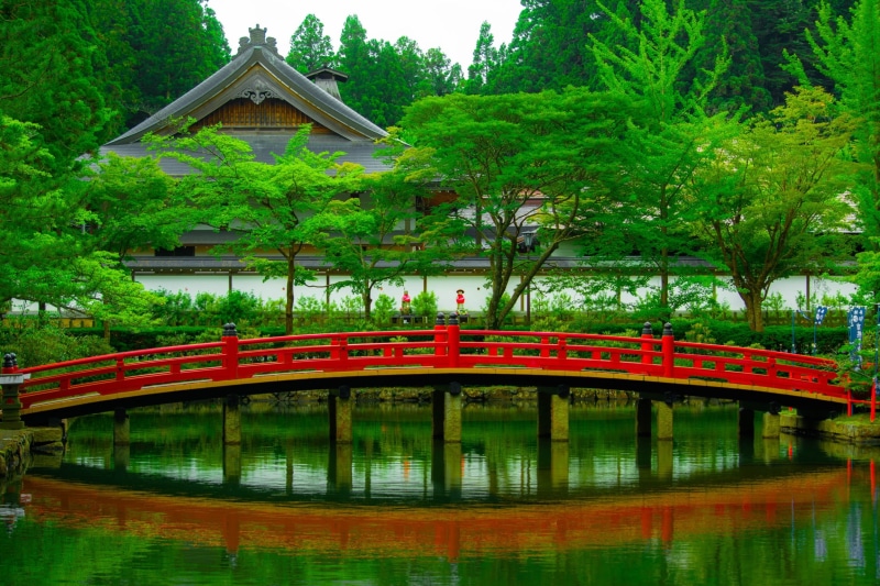 environment, travel, reflection, landscape, lake, bridge - Man Made Structure, water, architecture, nature, outdoors, road, transportation, building exterior