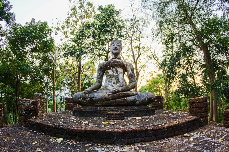 statue, structure, tourist, idol, Heritage, religion, place of worship, wide angle photography, spiritual, stone material, 2K, buddhist, Asian, buddha