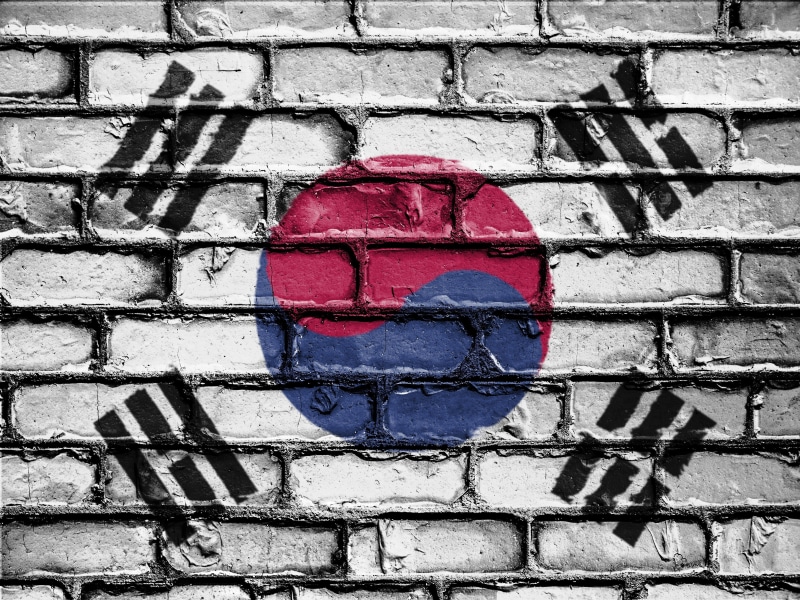 south korea, brick, country, korea, built structure, 4K, wall, outdoors, building exterior, art and craft, nature, love, patriot, textured, patriotism