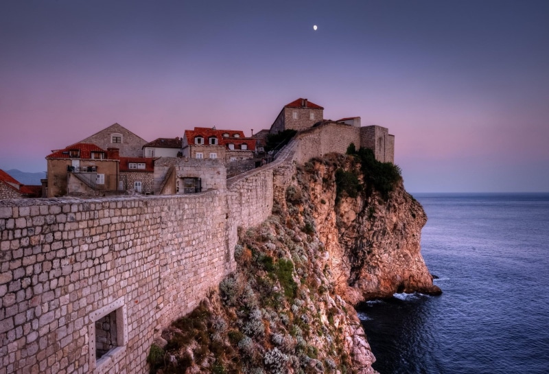 1080P, town, croatia, nature and landscapes, dubrovnik, architecture, city, water
