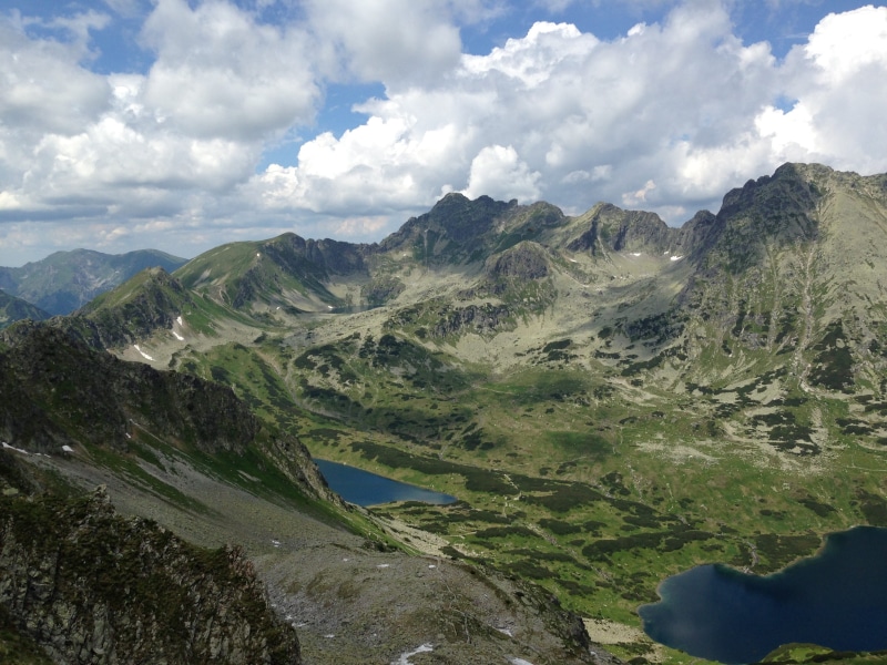 day, mountain range, cloud - sky, idyllic, environment, tranquil scene, non-urban scene, Mountains, remote, polish tatras, range, Tatry, sky, 2K, beauty in nature