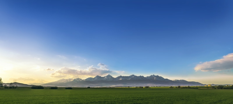 grass, copy space, beauty in nature, nature, tranquility, poprad, landscape, mountain peak, no people, scenics - nature, mountain, slovakia, morning, 2K