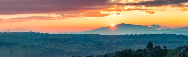vibrant, cloud - sky, sundown, peaceful, countryside, nature, clouds, summer, tatra, field, calm, blue, europe, aerial, cityscape, hills, vacation, dramatic sky
